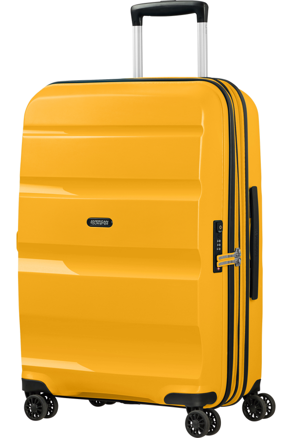American Tourister Bon Air Dlx Spinner TSA Expandable 66cm  Light Yellow American Tourister Bon Air Dlx Spinner TSA Expandable 66cm  Light Yellow