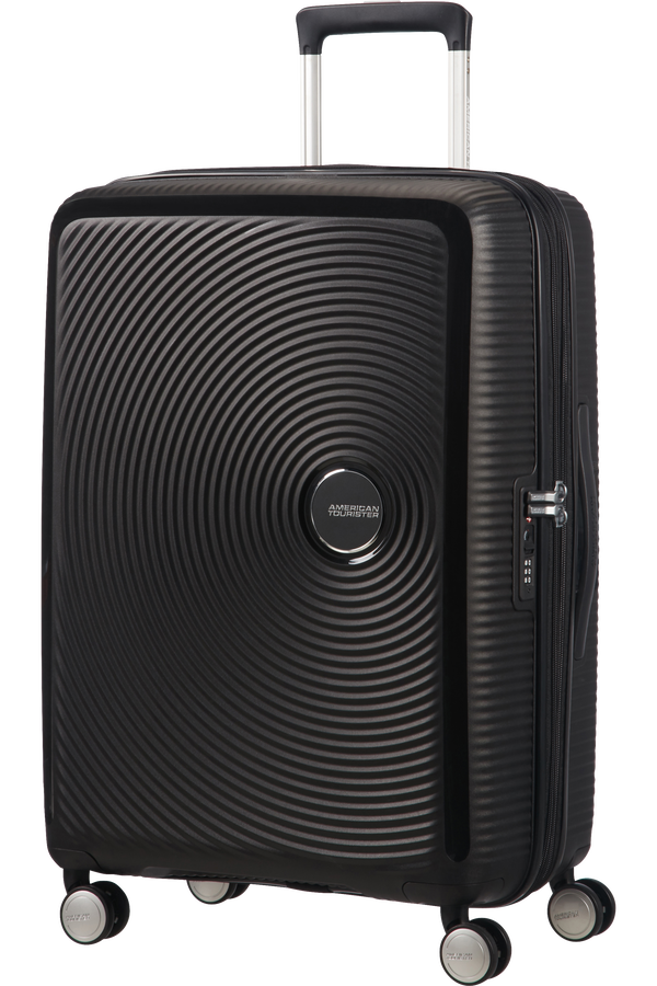 American Tourister Soundbox Spinner Expandable 67cm Bass Black American Tourister Soundbox Spinner Expandable 67cm Bass Black