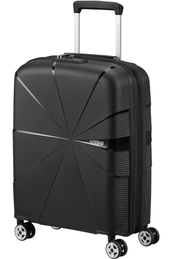 American Tourister Starvibe Spinner Expandable TSA 55cm Black