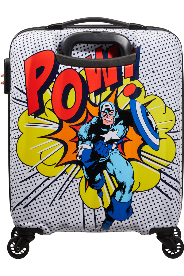 American Tourister Marvel Legends Spinner Alfatwist 2.0 55cm  Captain America Pop Art