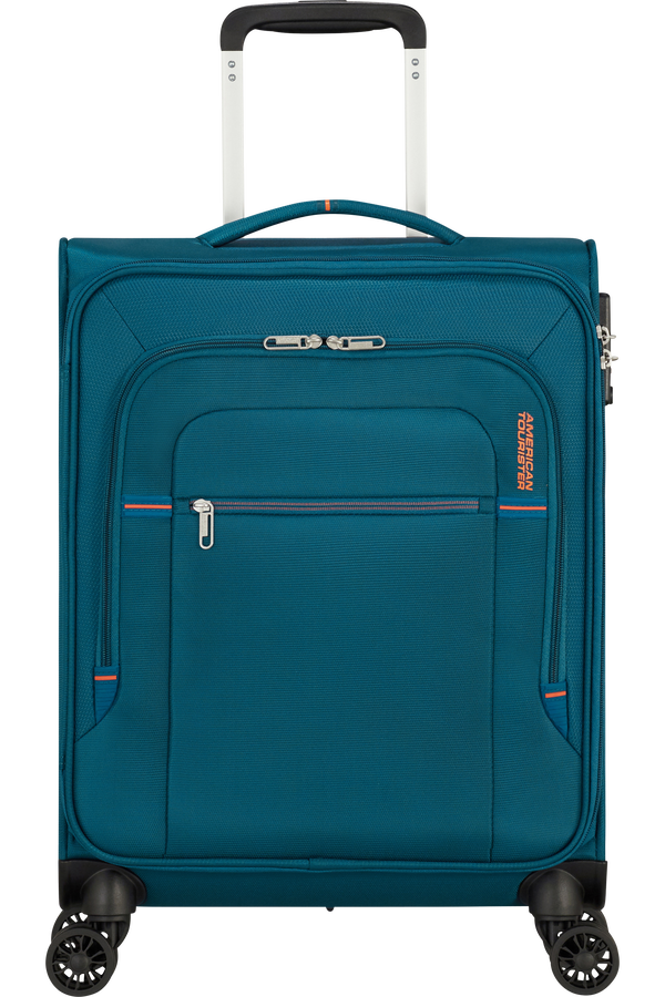 American Tourister Crosstrack Spinner 55cm  Navy/Orange