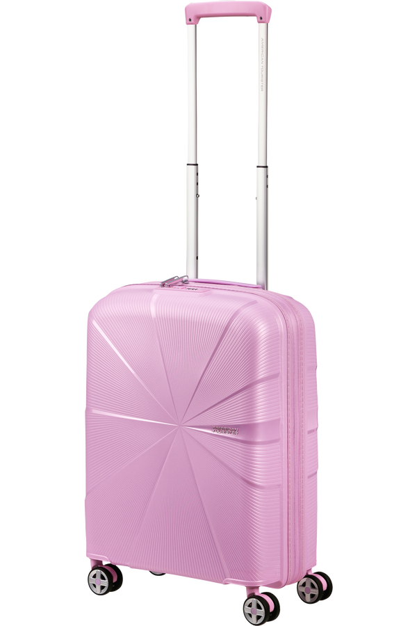 American Tourister StarVibe Spinner Expandable TSA 55cm  Metallic Pastel Lavender