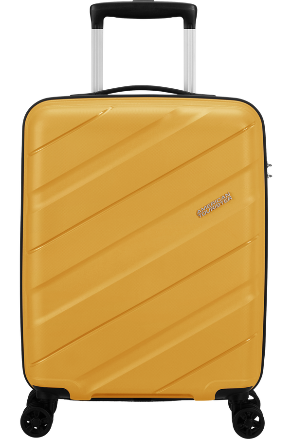 Jetdriver 3.0 55cm Resv&auml;ska med 4 hjul | American Tourister Jetdriver 3.0 Spinner 55/20 TSA 55cm  Banana Cream