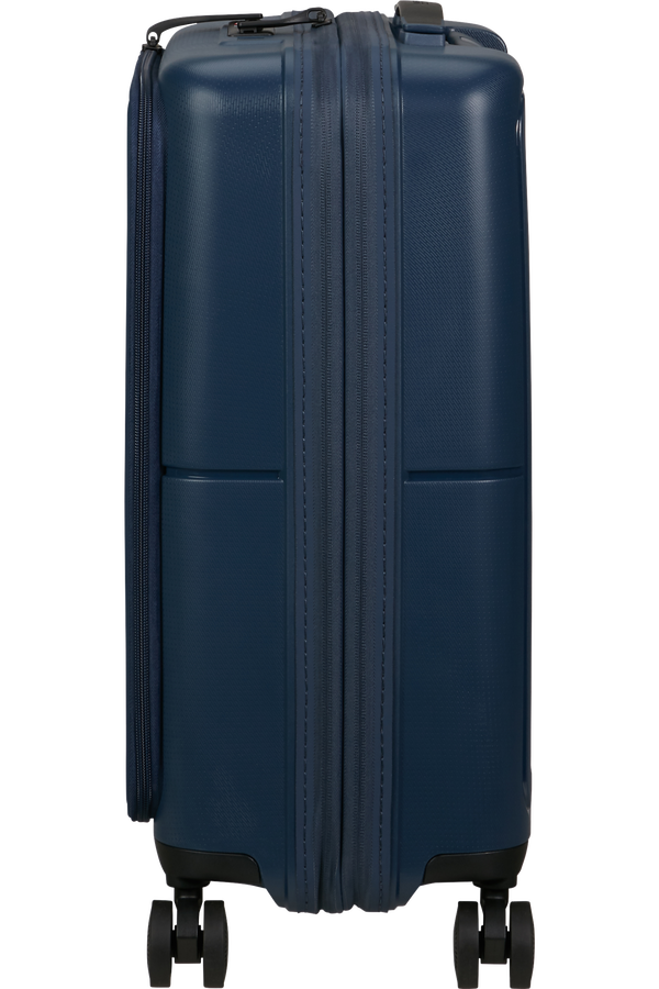 American Tourister DashPop Spinner Expandable Frontloader 55cm  Midnight Blue American Tourister DashPop Spinner Expandable Frontloader 55cm  Midnight Blue