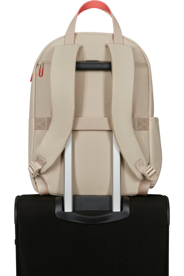 American Tourister Puffypop Laptop Backpack 15.6' M  Beige