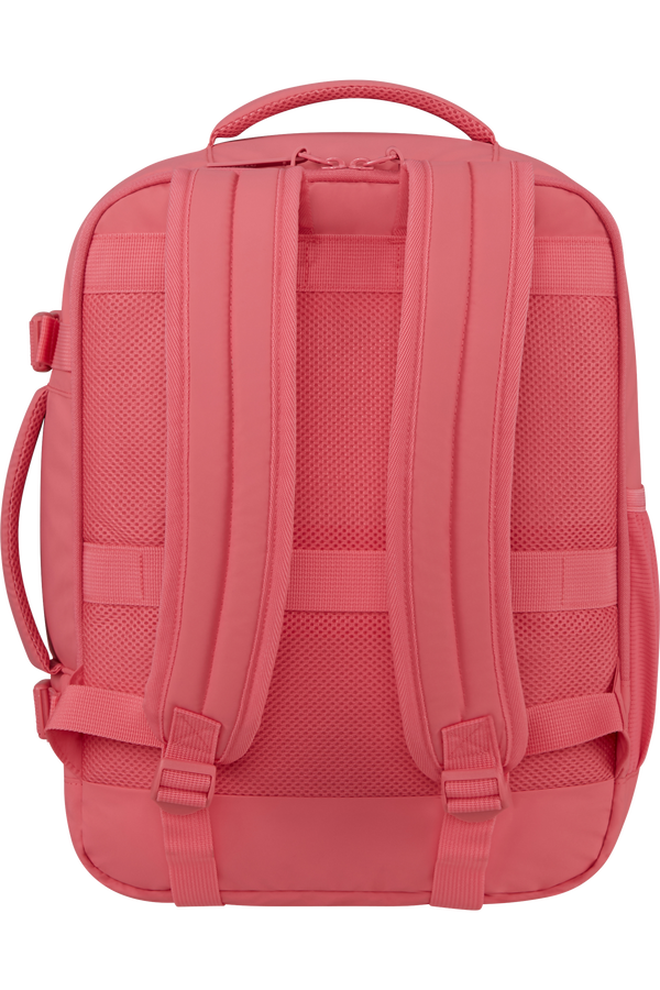 American Tourister Take2cabin Casual Backpack Puff S/M  Pink Glitch