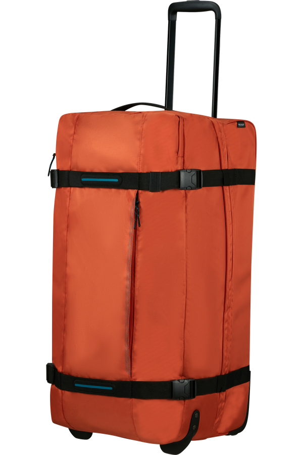 American Tourister Urban Track Duffle with Wheels L  Radiant Orange American Tourister Urban Track Duffle with Wheels L  Radiant Orange