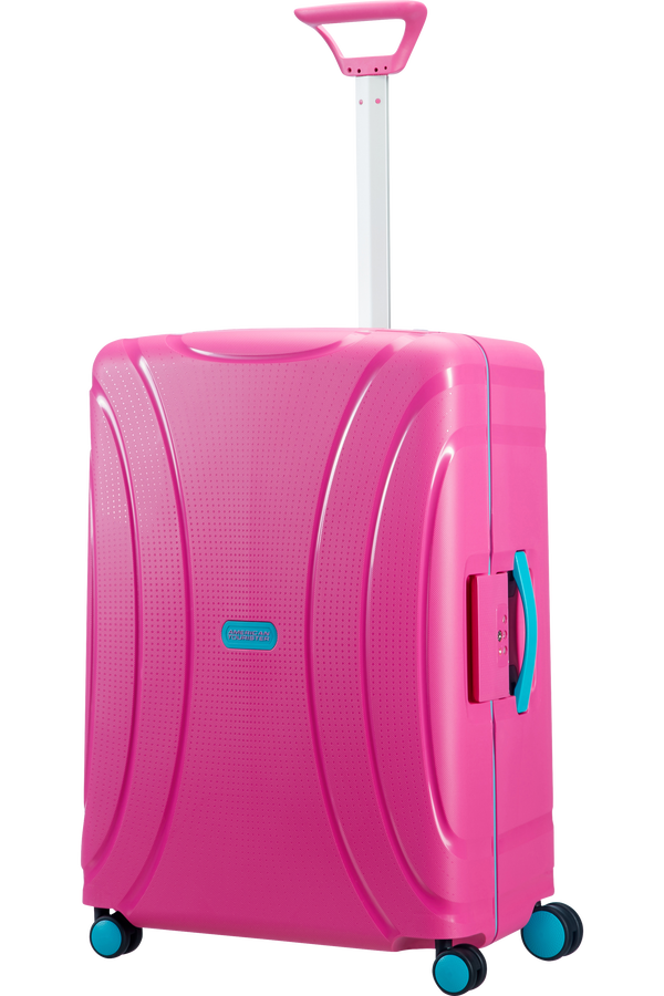 American Tourister Lock'n'Roll 4-wheel Spinner 69cm medium suitcase Summer Pink