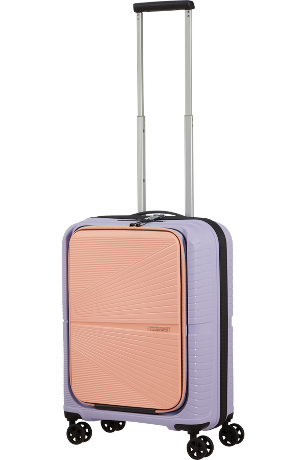 American Tourister Airconic Spinner Frontloader 15.6' 55cm  Icy Lilac/Peach