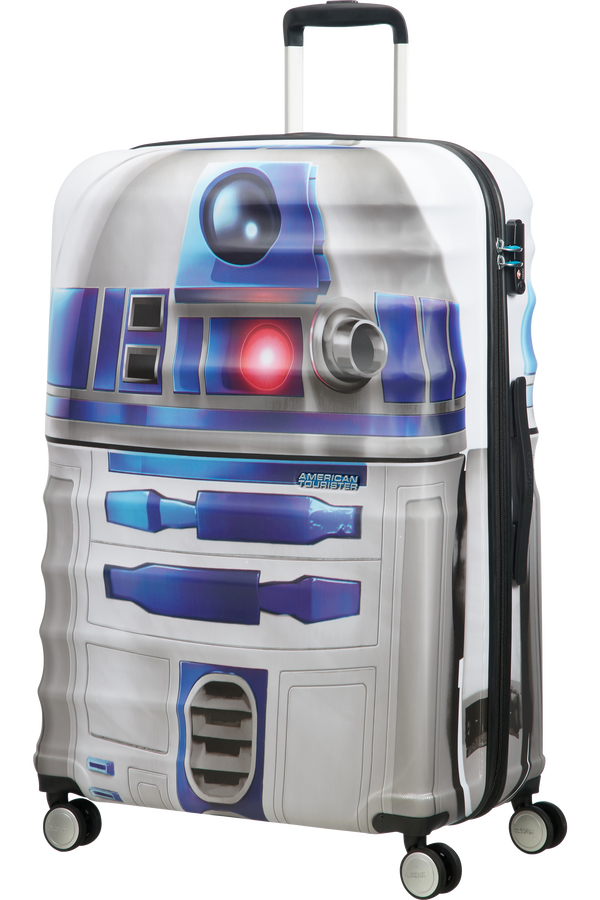 American Tourister Wavebreaker Disney 4-wheel 77cm large Spinner suitcase Star Wars R2-D2