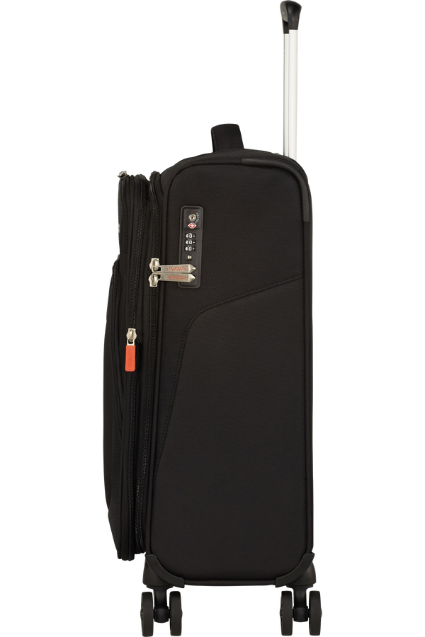 American Tourister Summerfunk Spinner Exp TSA 55cm  Black