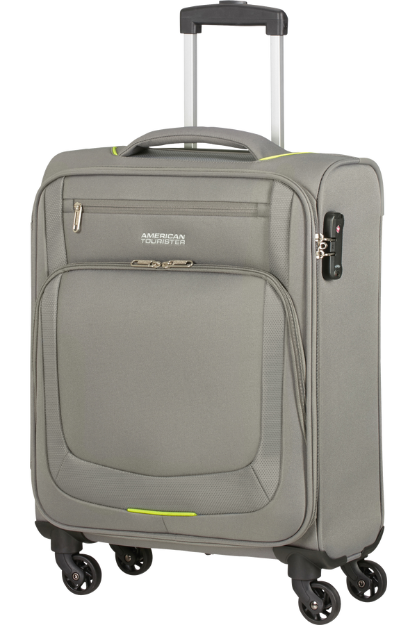American Tourister Summer Session Spinner TSA 55cm  Grey/Lime