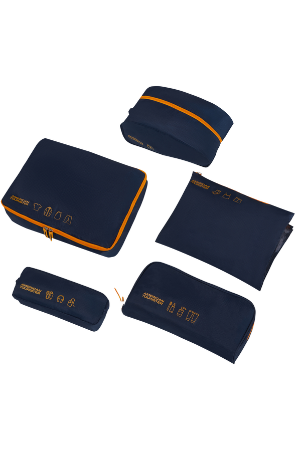 Packing Organisers Set med 5 packorganisat&ouml;rer