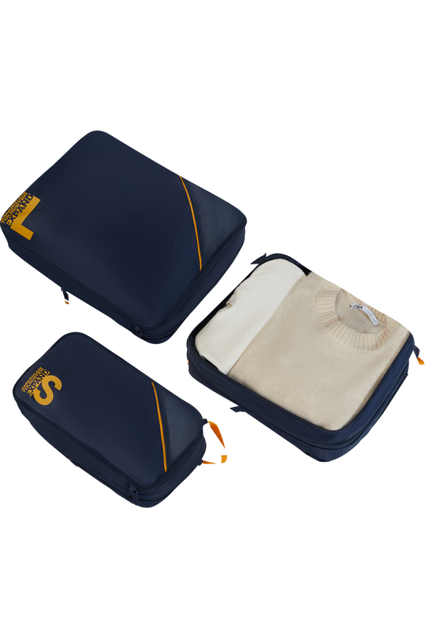 Packing Cubes Set med 3 packkuber