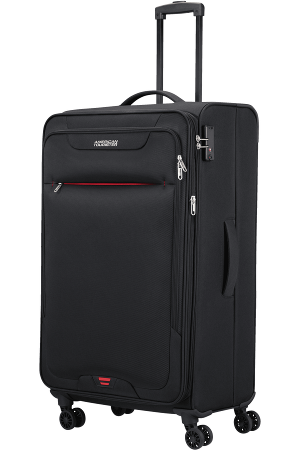American Tourister Street Roll Spinner L Tsa Exp L  Black