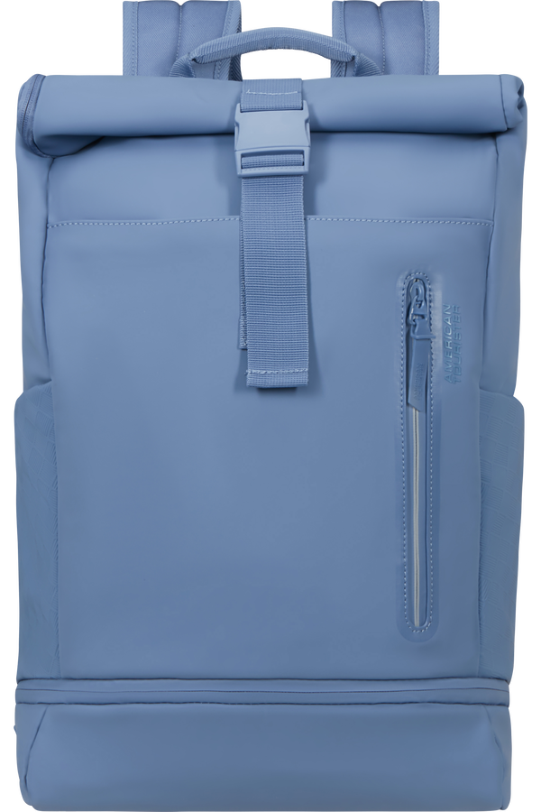 Urban Tide 15.6'' rolltop Ryggs&auml;ck 15.6" | American Tourister Urban Tide Rolltop Laptop Backpack 15.6'  Storm Blue