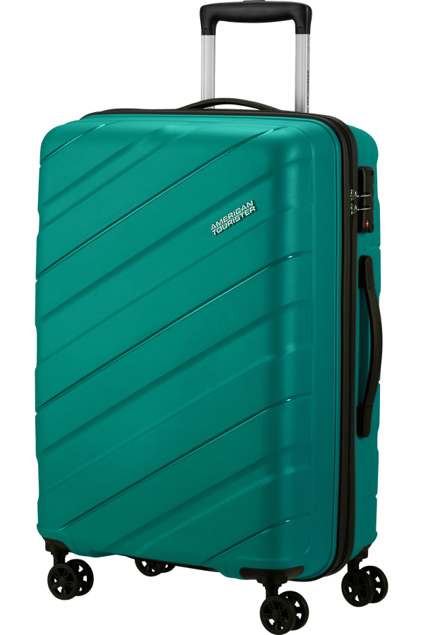 Jetdriver 3.0 67cm Resv&auml;ska med 4 hjul | American Tourister Jetdriver 3.0 Spinner 67/24 TSA 67cm  Sporty Teal