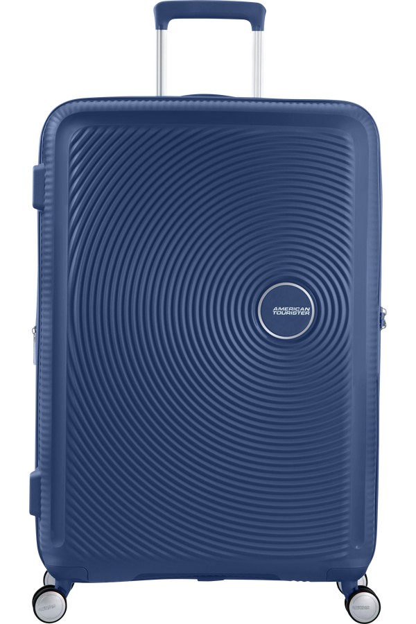 American Tourister Soundbox Spinner Expandable 77cm Midnight Navy
