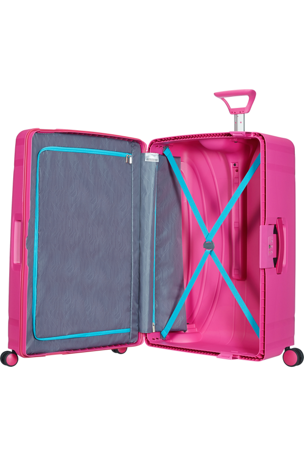 American Tourister Lock'n'Roll 4-wheel Spinner 75cm large suitcase Dynamic Pink