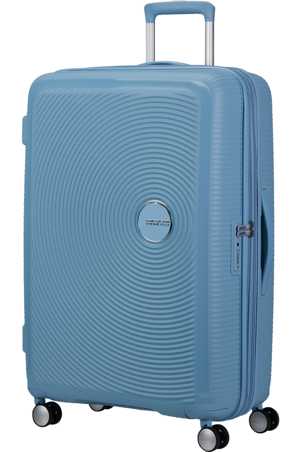 American Tourister SoundBox Spinner TSA Expandable 77cm  Sea Shimmer