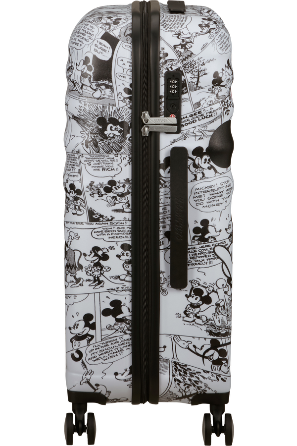 American Tourister Disney Wavebreaker Spinner TSA Disney Fl 67cm  Minnie Comics White