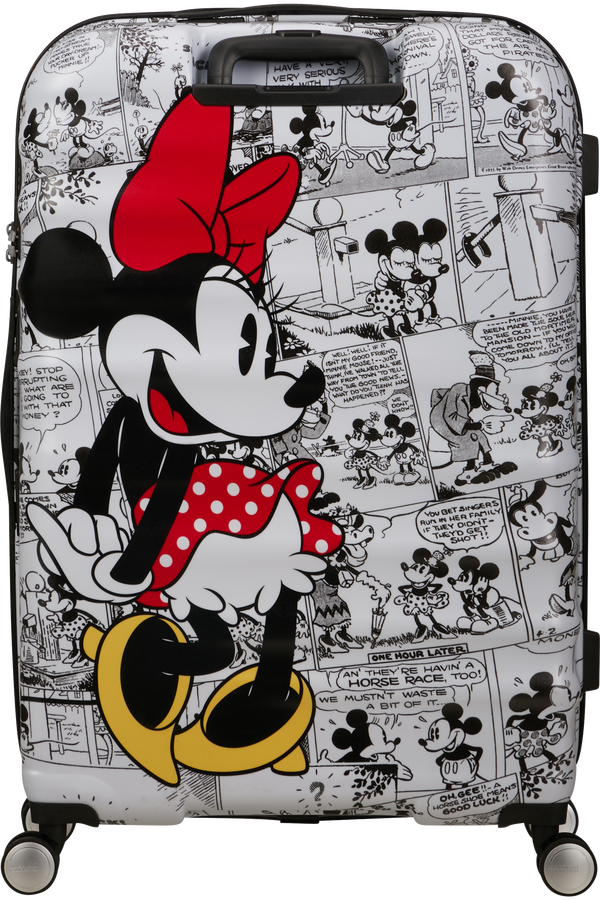 American Tourister Disney Wavebreaker Spinner TSA Disney Fl 77cm  Minnie Comics White American Tourister Disney Wavebreaker Spinner TSA Disney Fl 77cm  Minnie Comics White