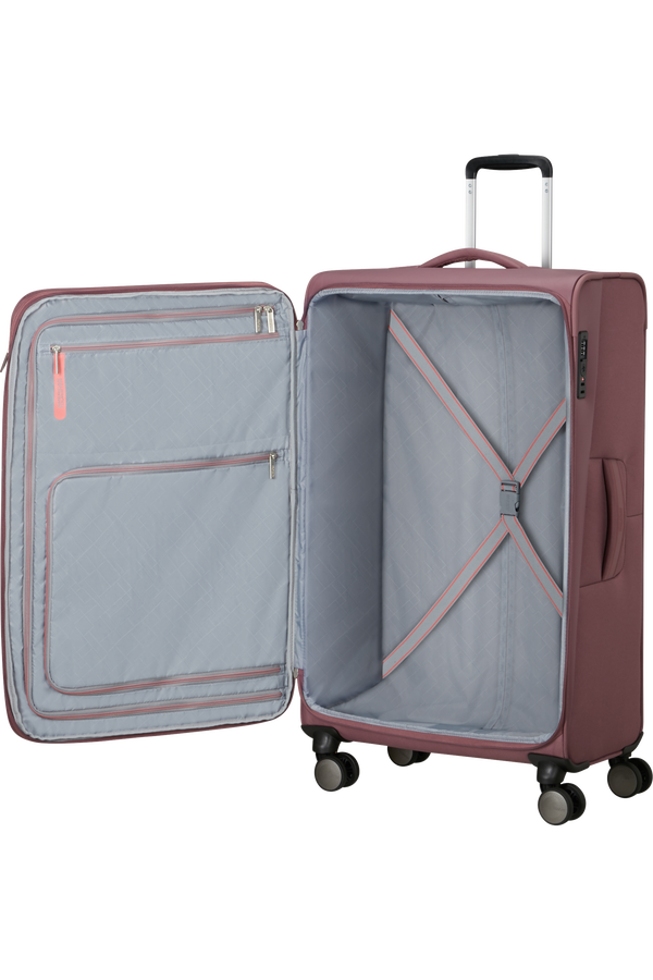 American Tourister Wanderlite Spinner EXP TSA L  Galactic Mauve