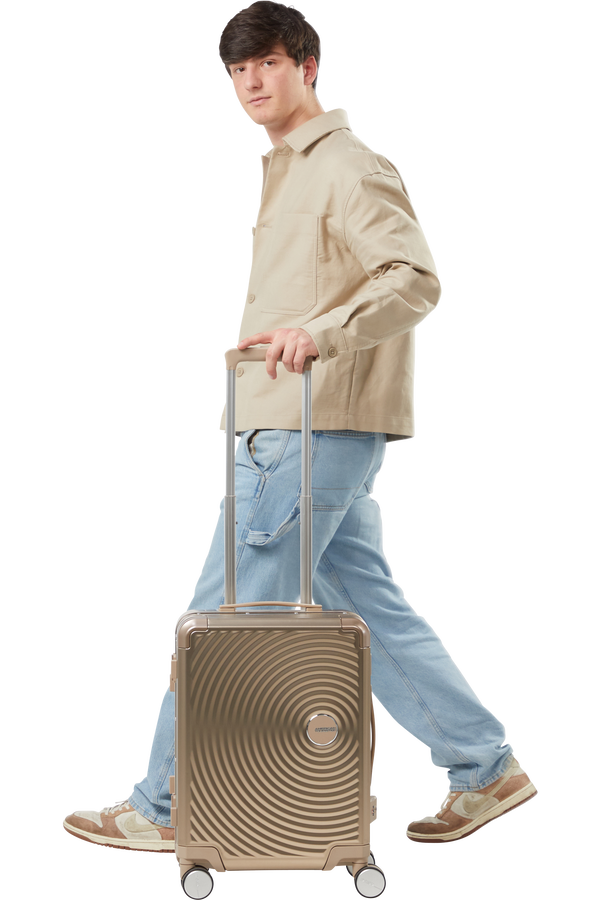American Tourister Soundbox Alu Spinner TSA 55cm  Bronze American Tourister Soundbox Alu Spinner TSA 55cm  Bronze