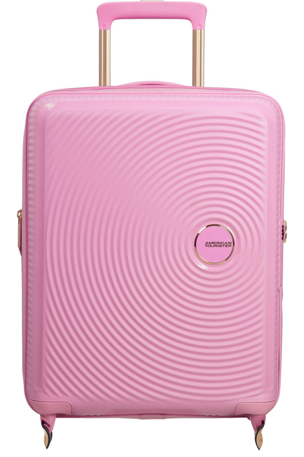 American Tourister Soundbox Spinner TSA Expandable 55cm  Pearl Pink/Gold