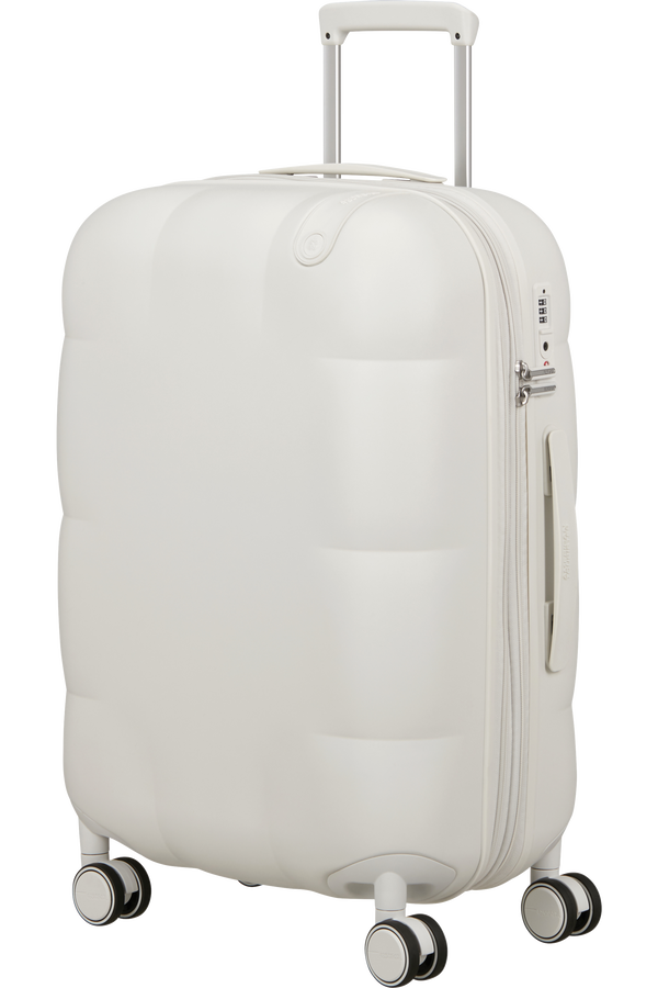 Dreami 67cm Medium incheckning | American Tourister Dreami Spinner Exp Tsa 67cm  Cloud White