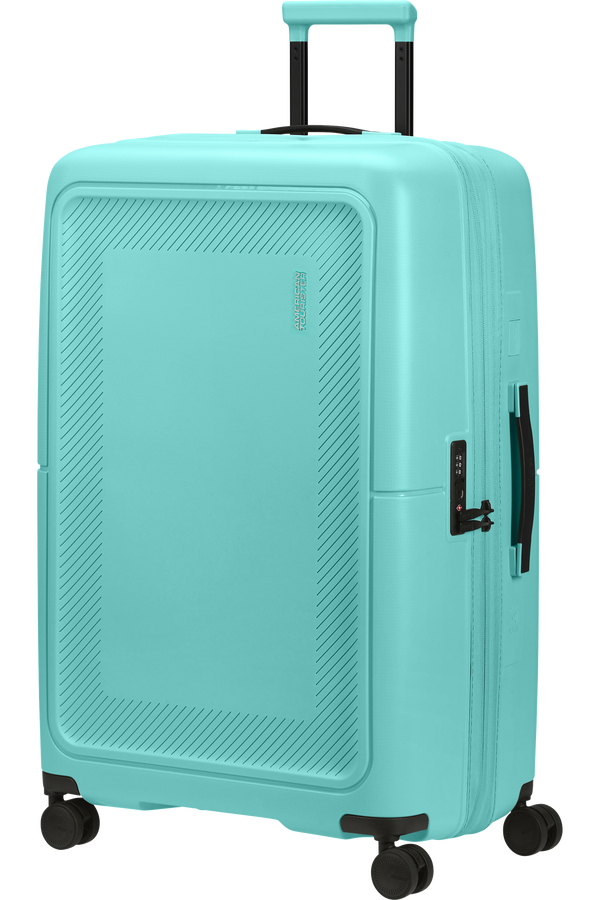 American Tourister DashPop Spinner Expandable TSA 77cm Aqua Sky