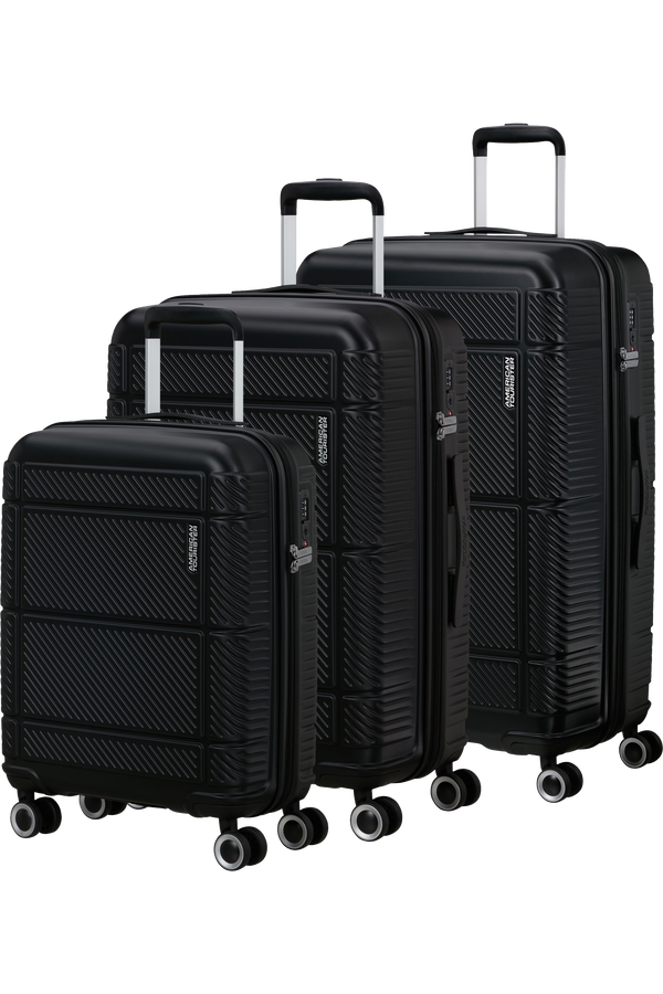 American Tourister Speedplay 3 PC Set A Black