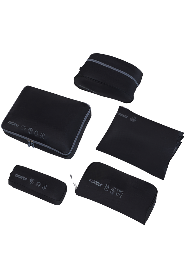 Packing Organisers Set med 5 packorganisat&ouml;rer