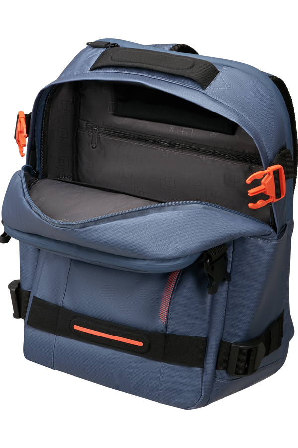 American Tourister Urban Track Laptop Backpack Coated 15.6'  Navy/Orange