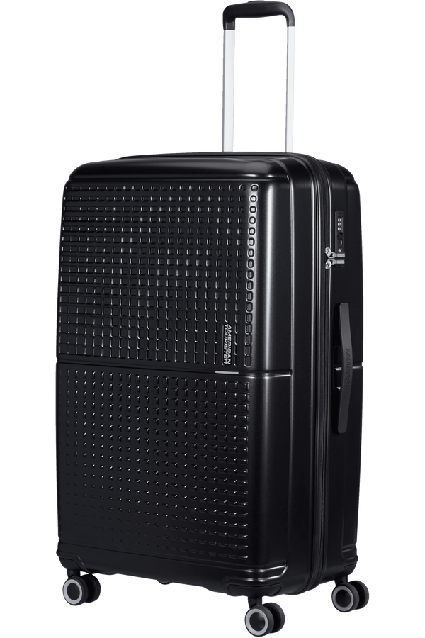 American Tourister Geopop Spinner 77/28 Tsa. 77cm  Shadow Black