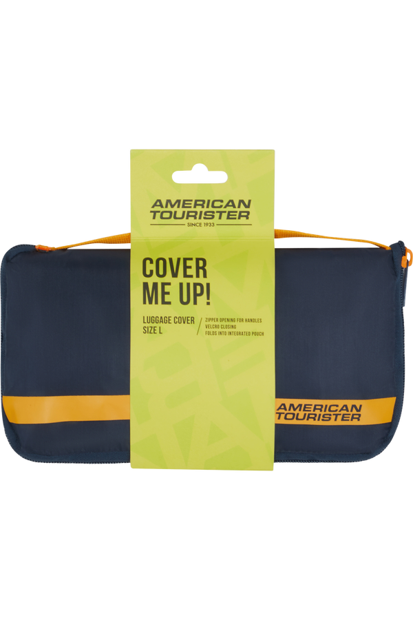 American Tourister American Tourist. Ta Foldable Luggage Cover L  Navy/Orange