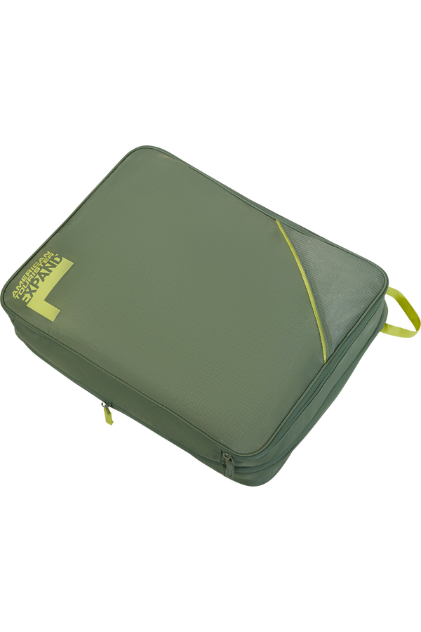 Packing Cubes Set med 3 packkuber | American Tourister American Tourist. Ta Packing Cubes S/M/L  Olive/Lime