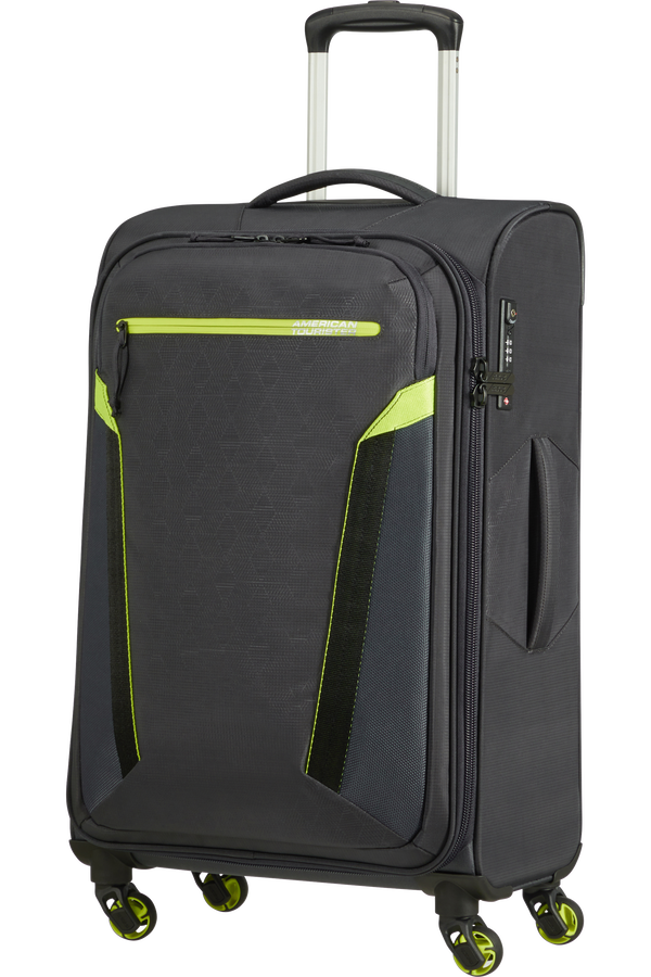 American Tourister At Eco Spin Spinner TSA 67cm  Atlas Grey