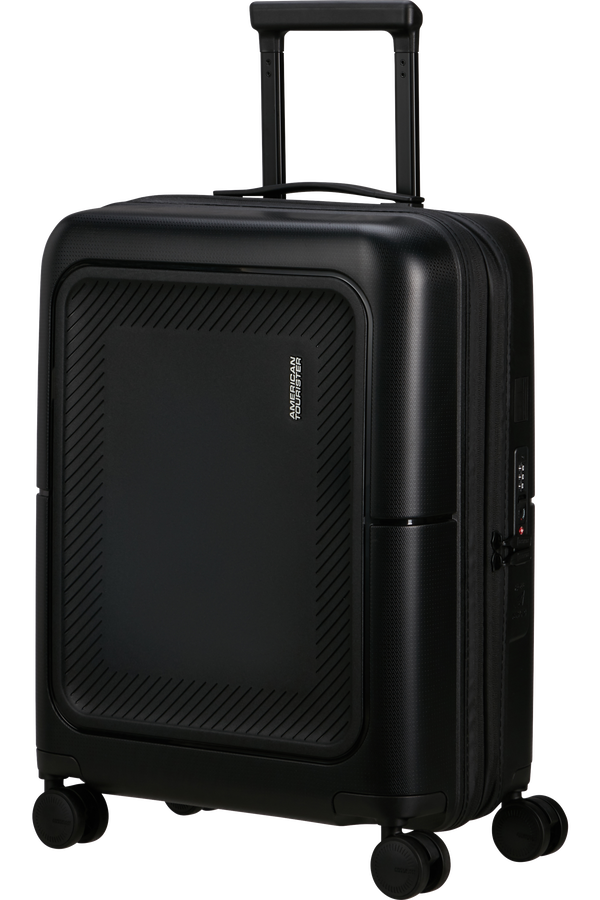 American Tourister DashPop Spinner Expandable TSA 55cm True Black
