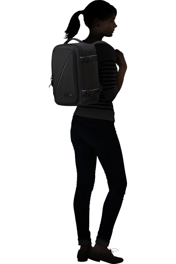 American Tourister Take2cabin Casual Backpack S  Black