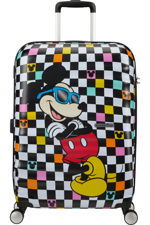 American Tourister Wavebreaker Disney Spinner 67cm  Mickey Check