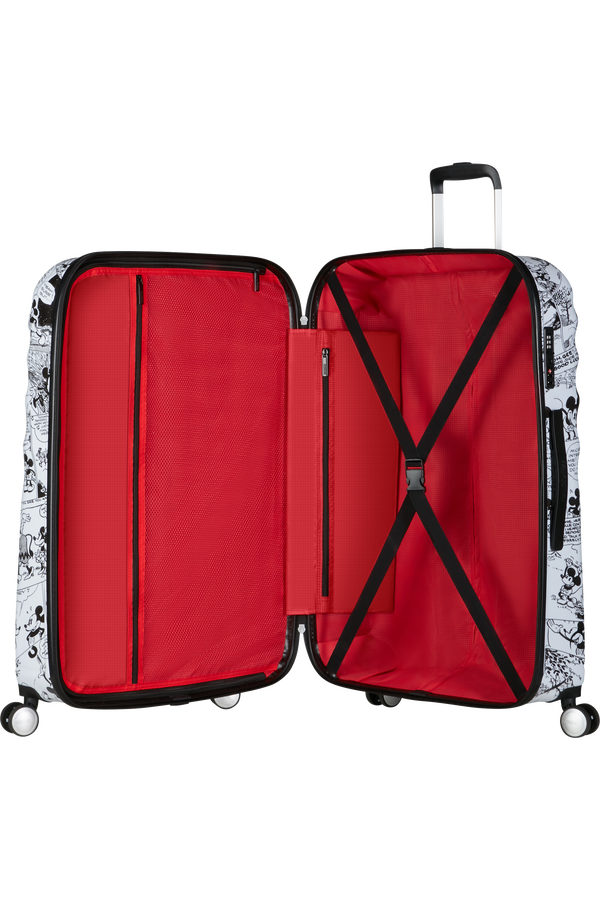 American Tourister Disney Wavebreaker Spinner TSA Disney Fl 77cm  Minnie Comics White American Tourister Disney Wavebreaker Spinner TSA Disney Fl 77cm  Minnie Comics White