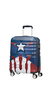 American Tourister Wavebreaker Disney Spinner 55cm  Captain America Close-Up