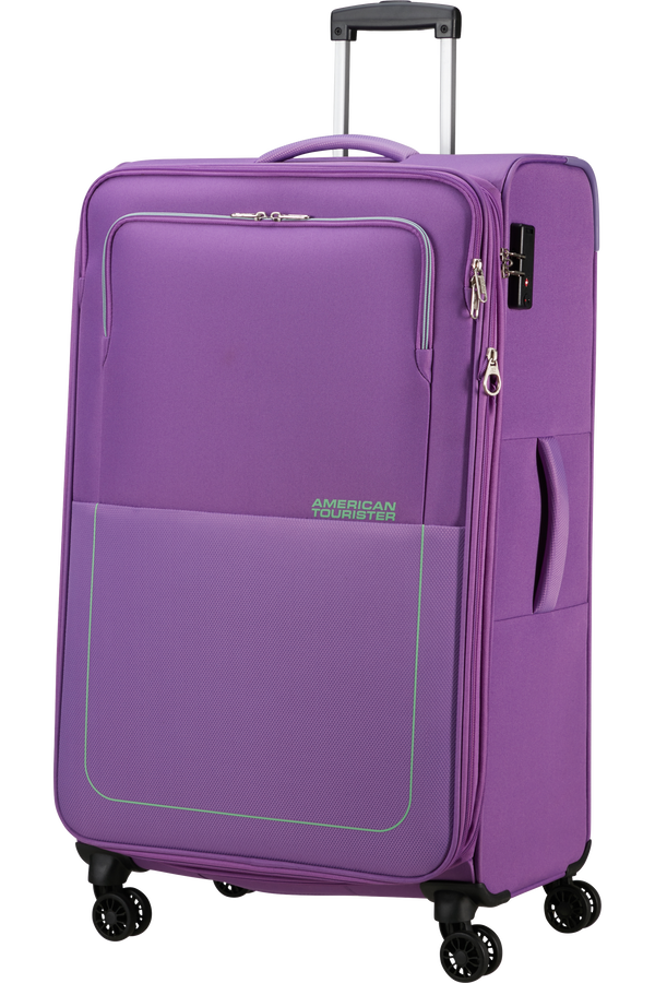 American Tourister Air Wave Spinner EXP TSA L  Purple/Aqua