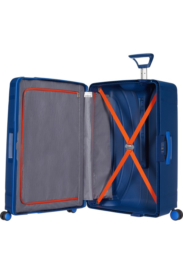 American Tourister Lock'n'Roll 4-wheel Spinner 69cm medium suitcase Marine Blue