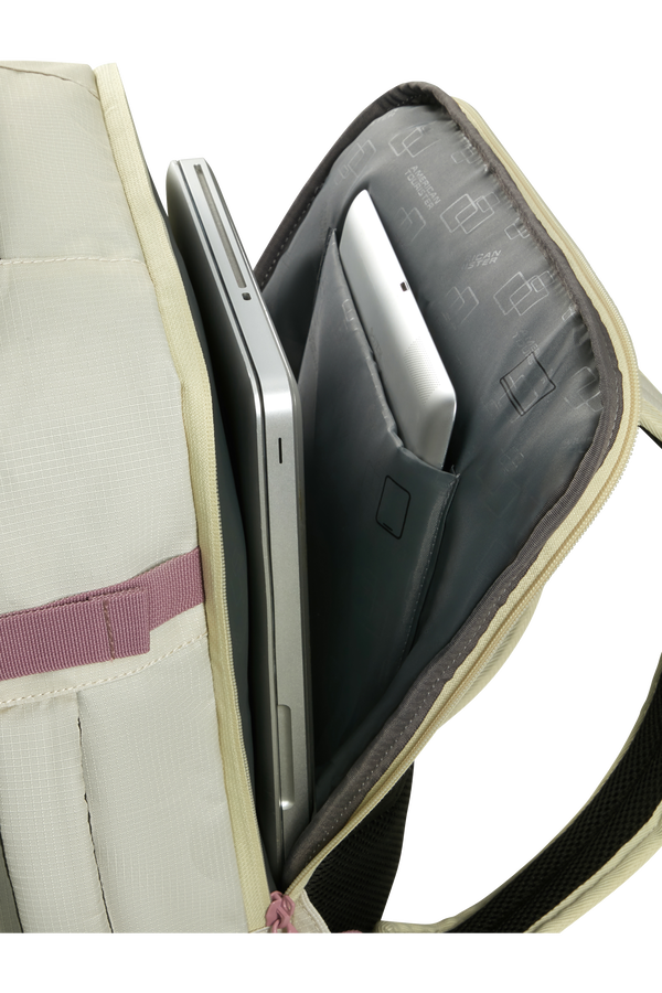 American Tourister Take2cabin Casual Backpack MS  Coconut Sand/Galactic Mauve