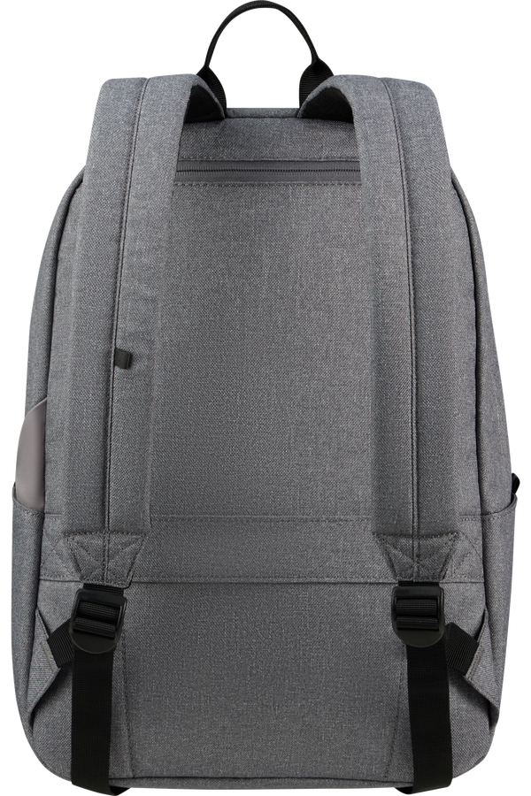 American Tourister Brightup Backpack Zip  Grey Melange American Tourister Brightup Backpack Zip  Grey Melange