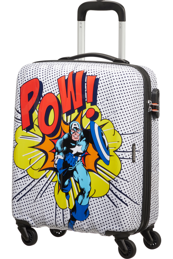 American Tourister Marvel Legends Spinner Alfatwist 2.0 55cm  Captain America Pop Art