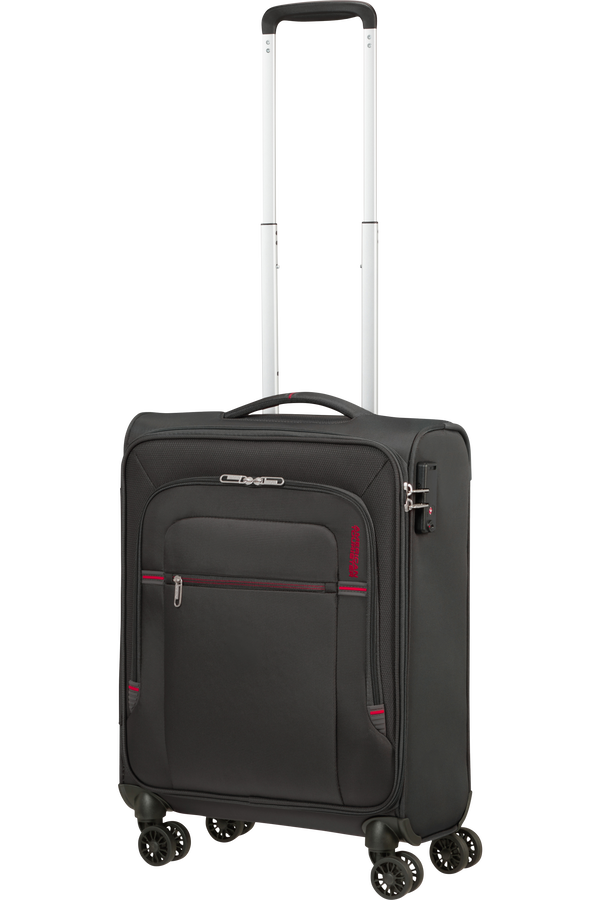 American Tourister Crosstrack Spinner 55cm  Grey/Red