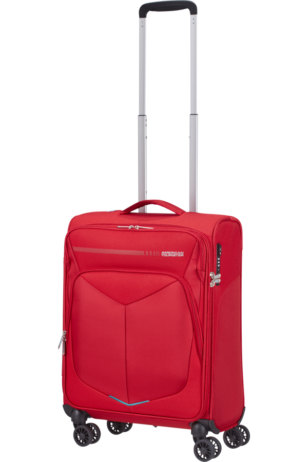 American Tourister Summerfunk Spinner Strict TSA 55cm  Red